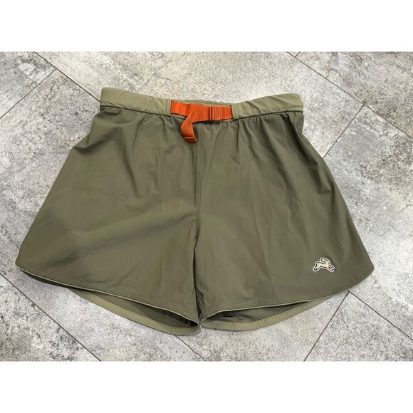 Tracksmith Pants - Tracksmith Off Roads Shorts Women’s Olive Green Small Lined Running